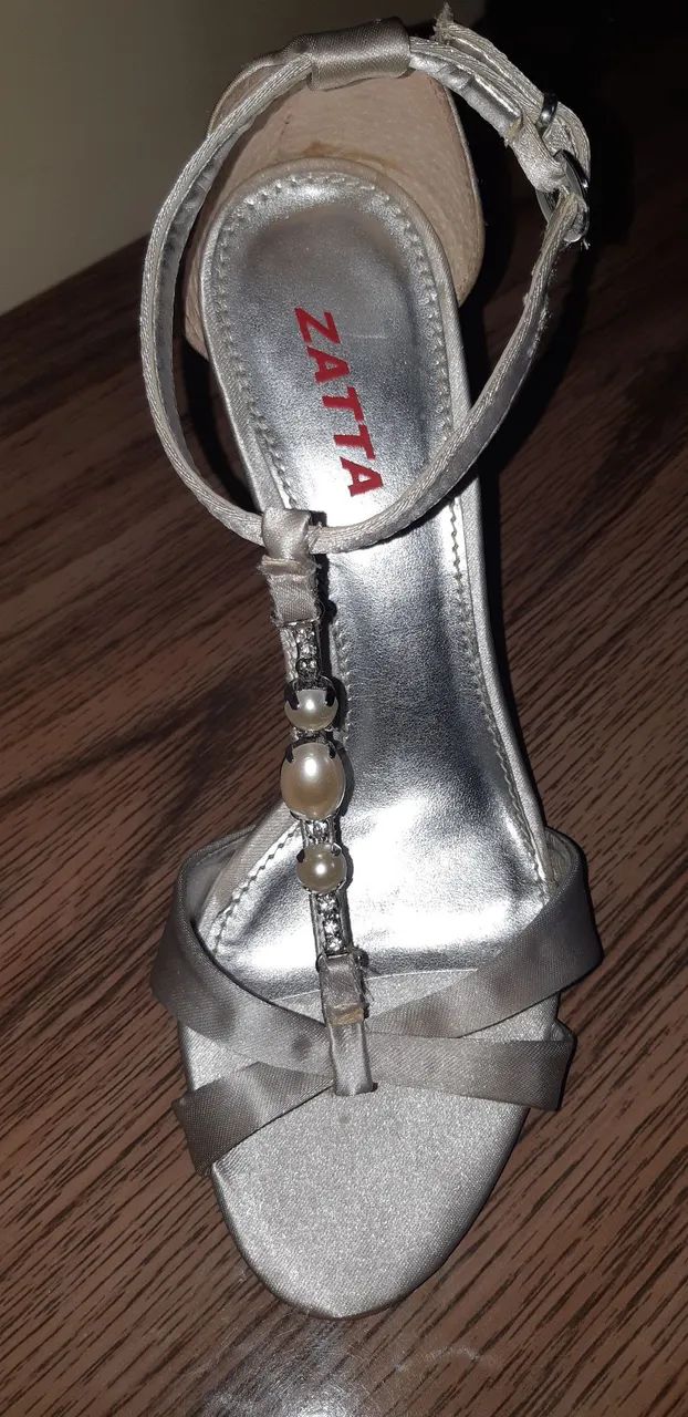 Sandália Prata - Foto 4