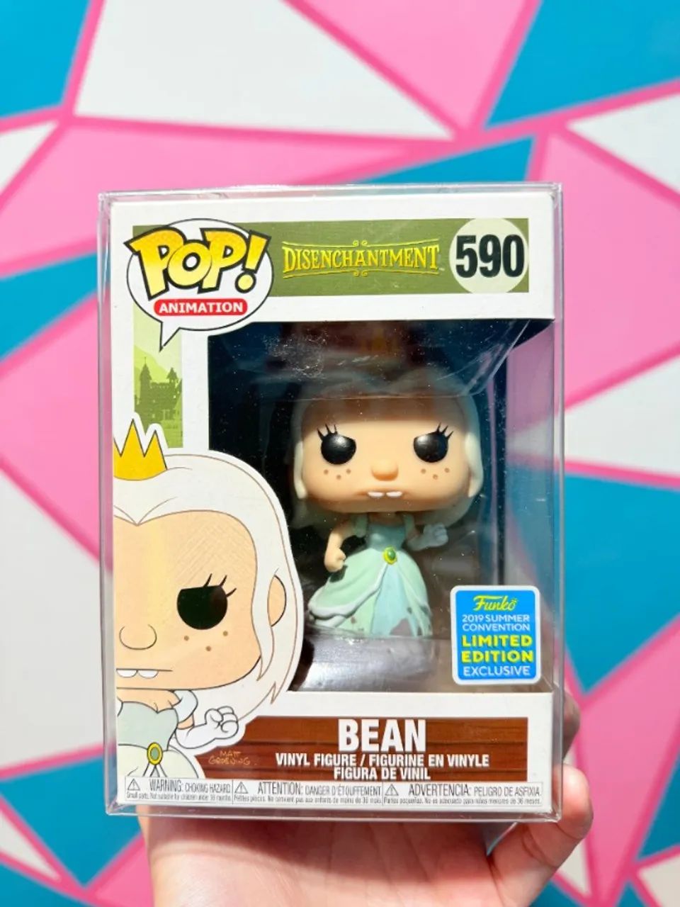 Fuko Pop Bean Desencanto NOVO c/ protetor