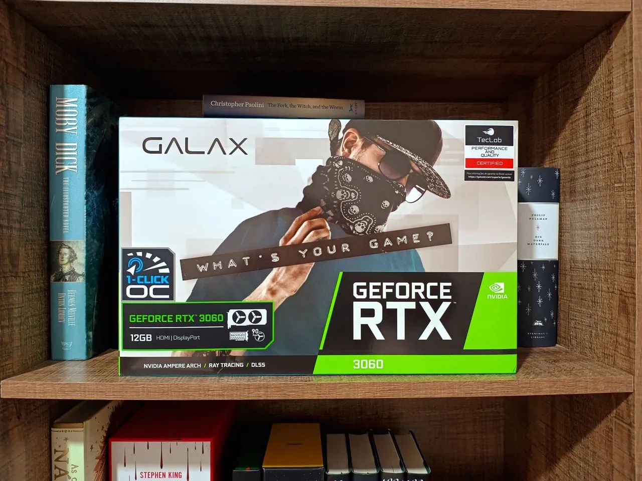 Placa de Vídeo Galax GeForce RTX 3060 12GB