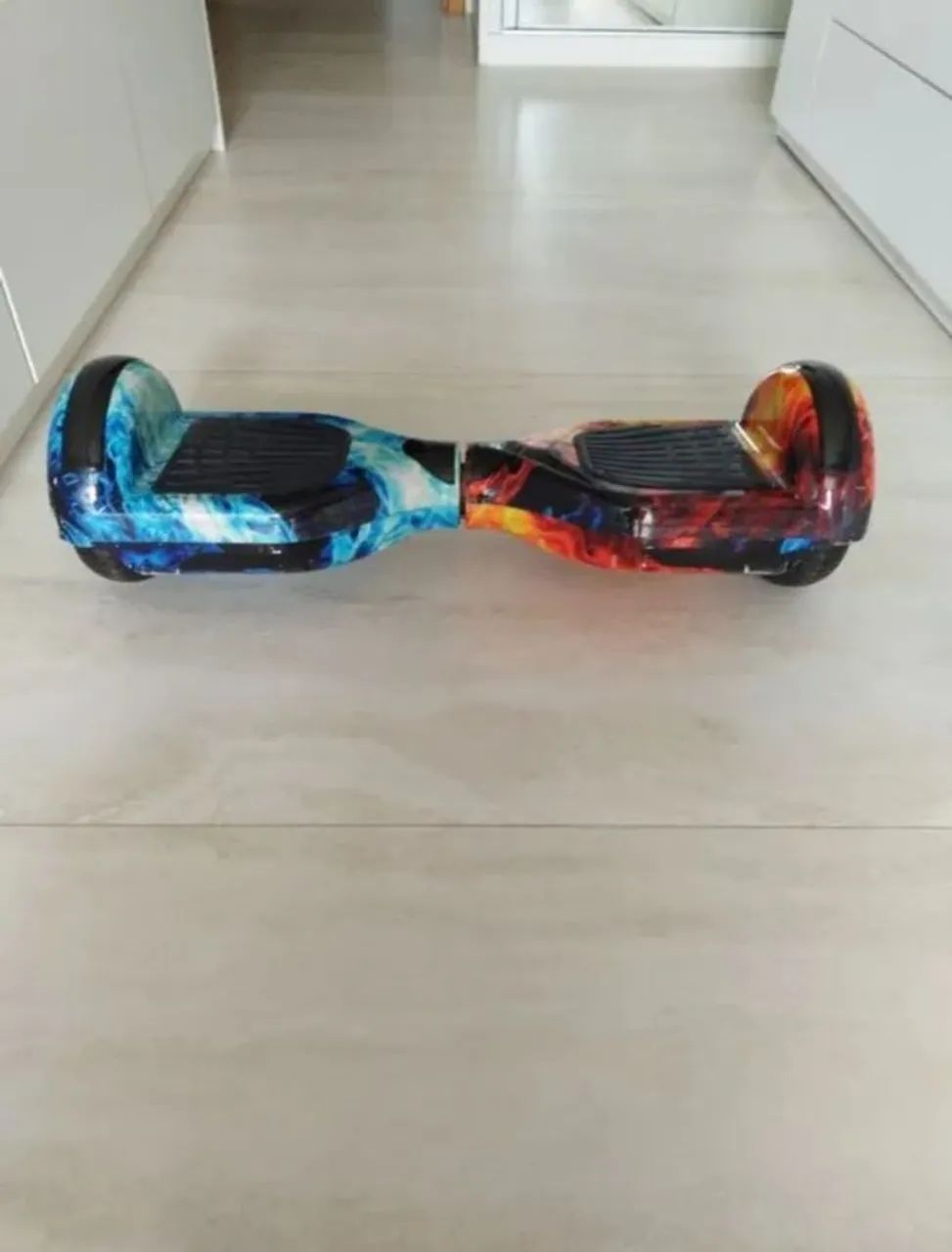 Hoverboard gelo e fogo