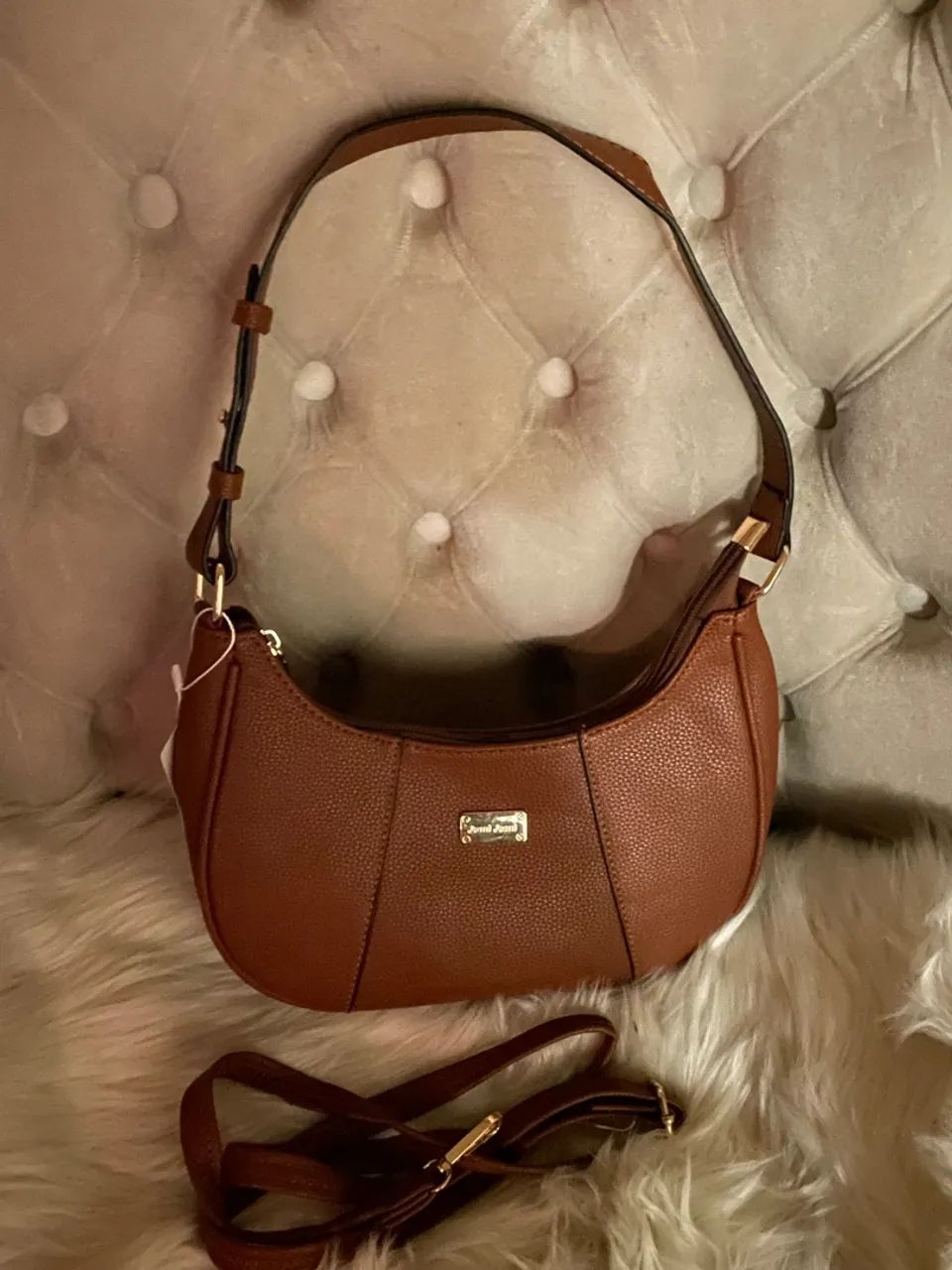 Linda Bolsa Baguete Marrom NOVA 129,00 - Foto 2