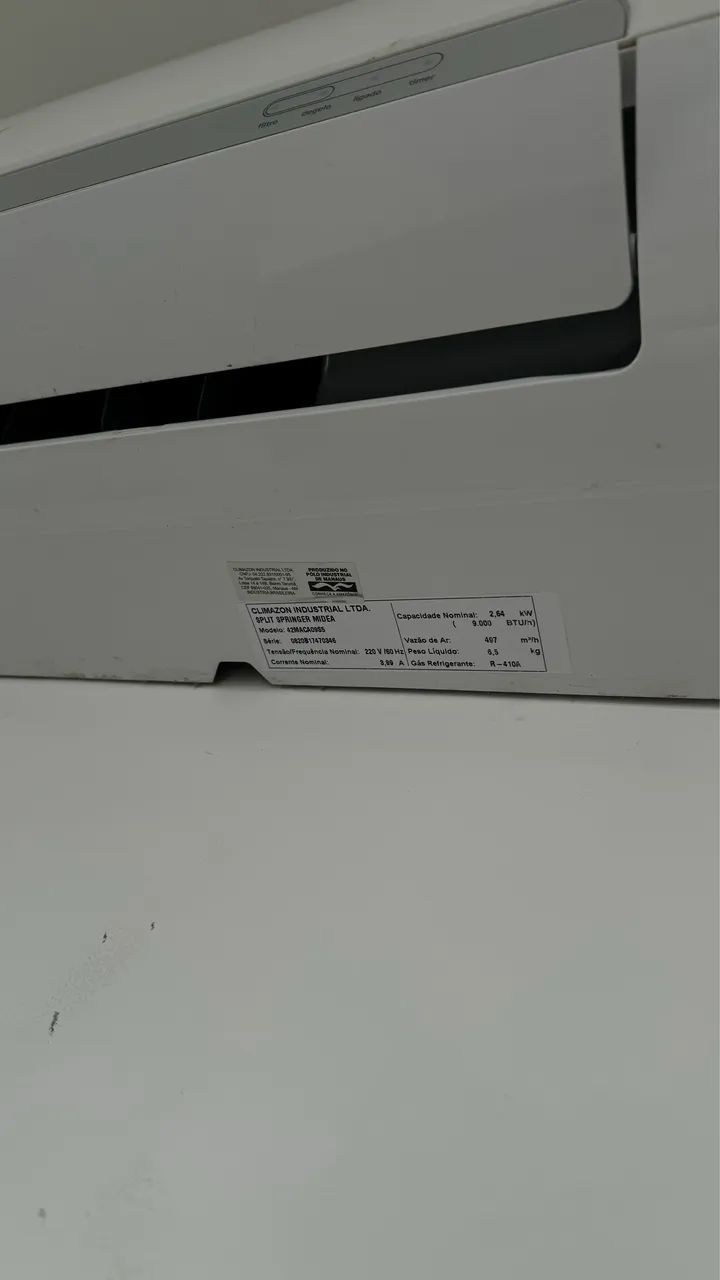 Ar condicionado 9mil btus - Foto 3