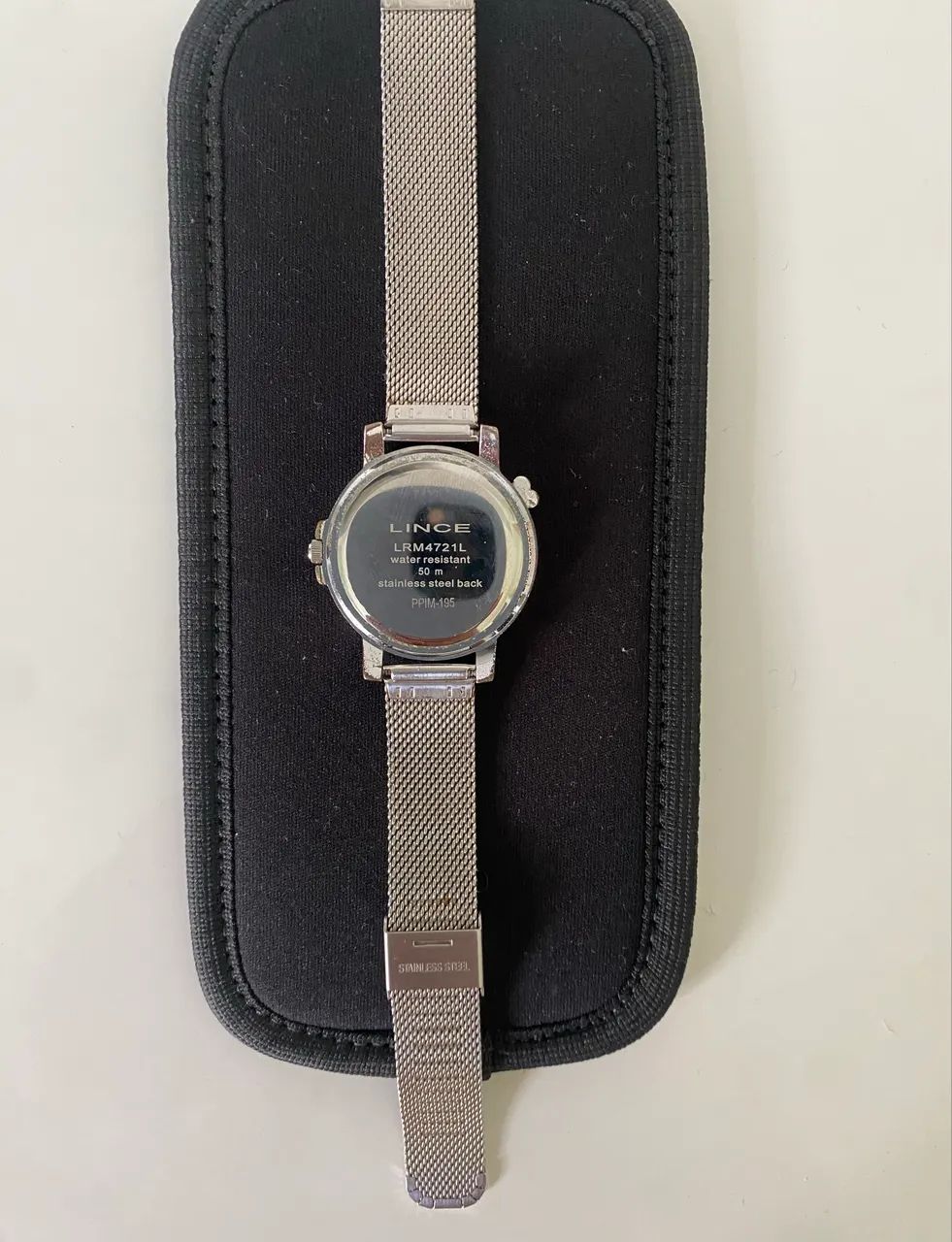 Relógio feminino prata da marca LINCE  - Foto 3