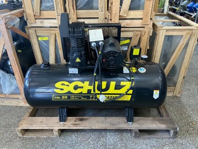 Motocompressor Schulz Pratiko - 50L, 8,6 PCM (Modelo CSI 8,6/50) - Foto 3