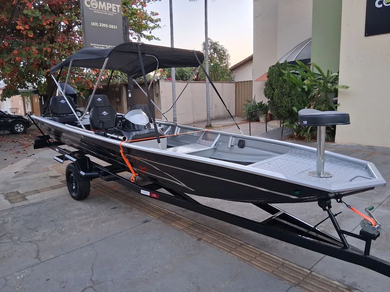 Lancha Flex 600 motor Mercury 50Hp zero 2026