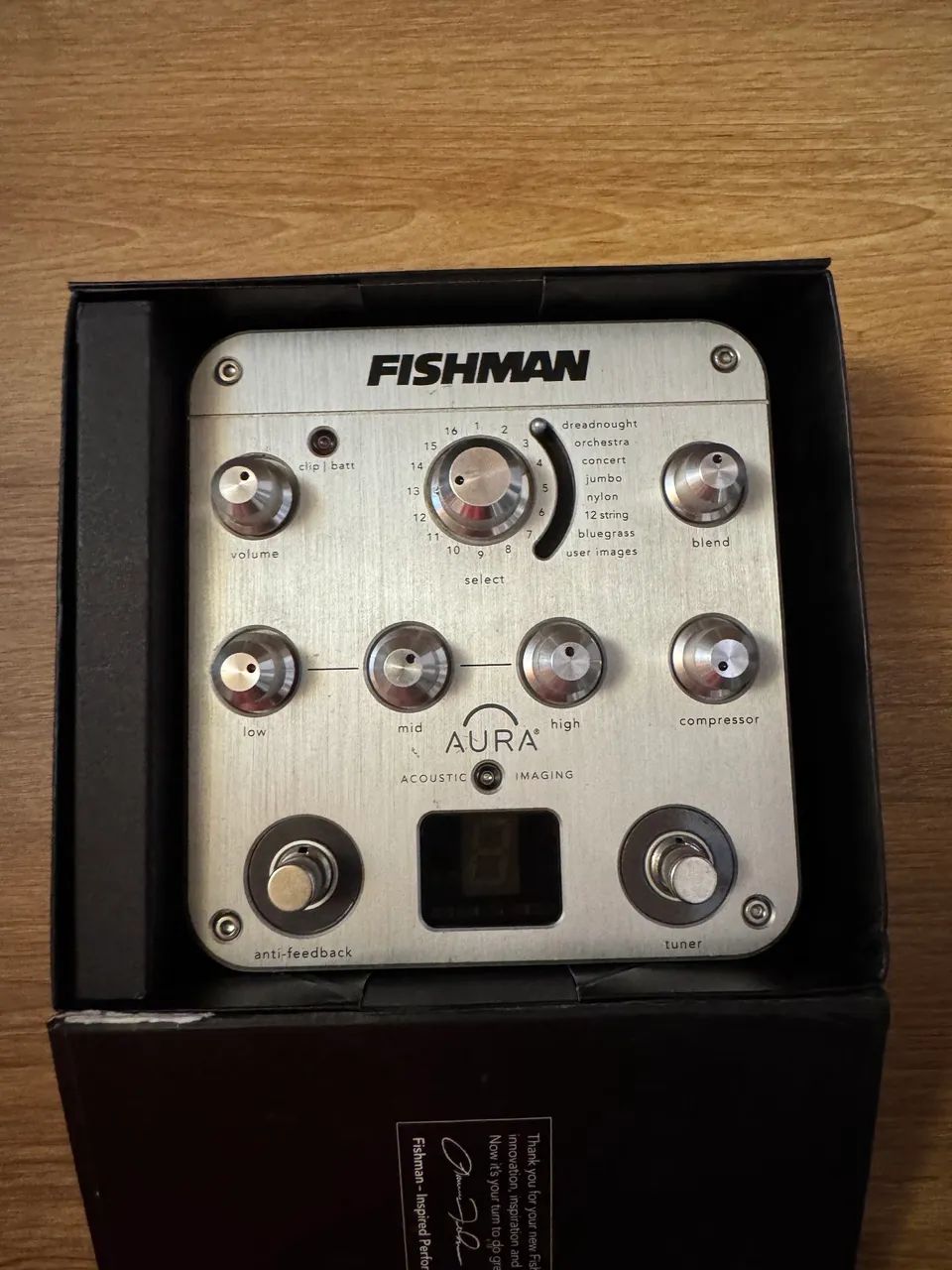 ギター FISHMAN aura junk FISHMAN aura junk ギター FISHMAN aura