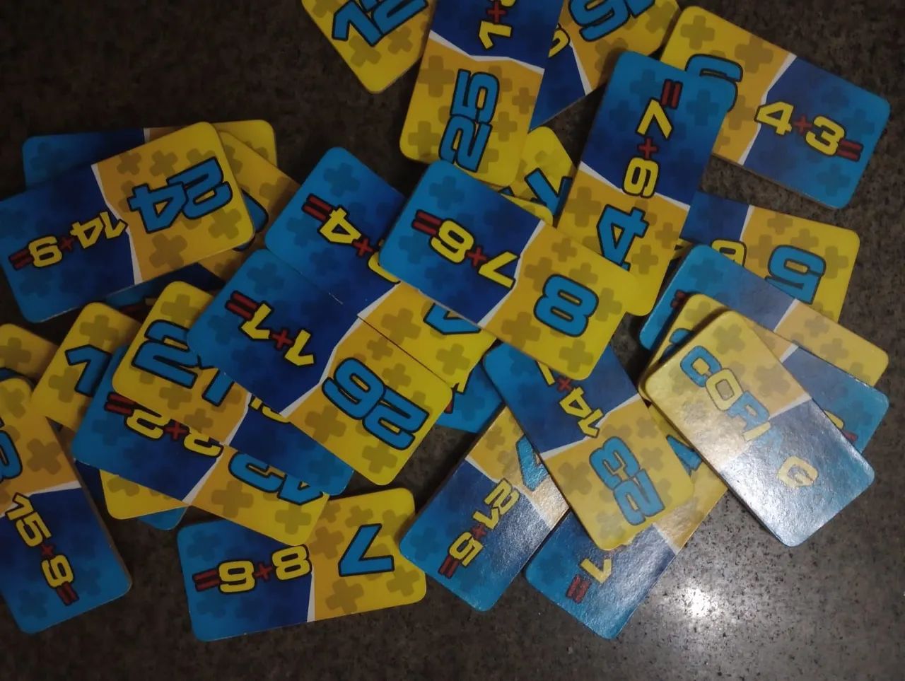 Dominó Adição - 28 peças em madeira - Foto 3