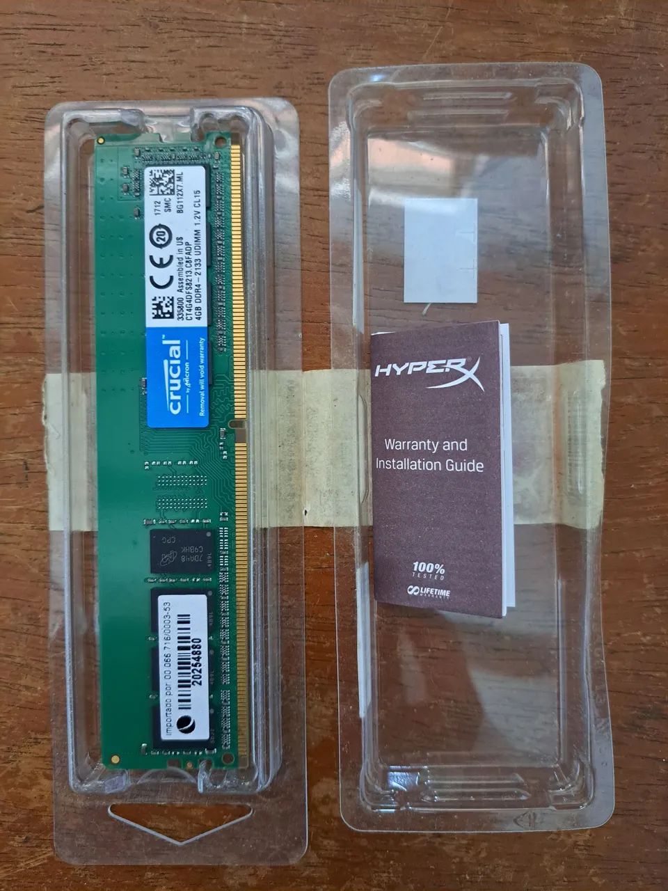 Memória RAM Crucial 4GB DDR4 2133Mhz - Foto 3