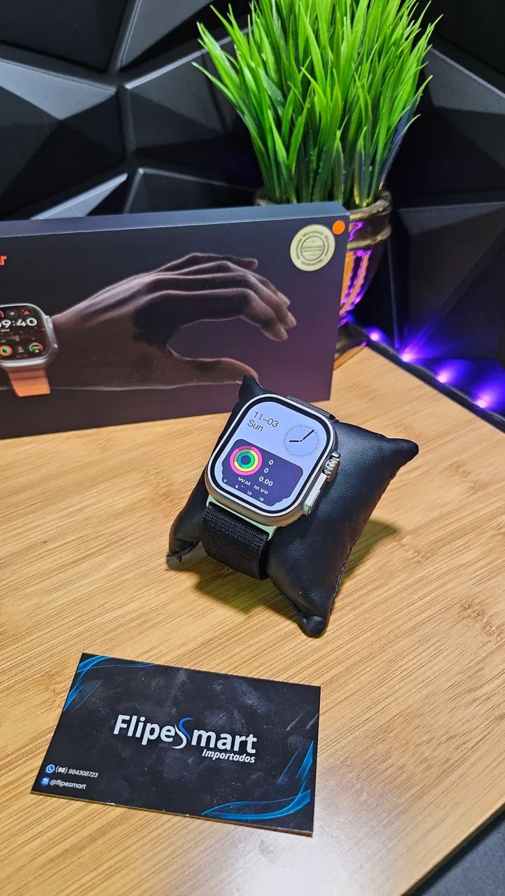 Smartwatch Ultra 2025 U9(Novo e Lacrado) - Foto 2