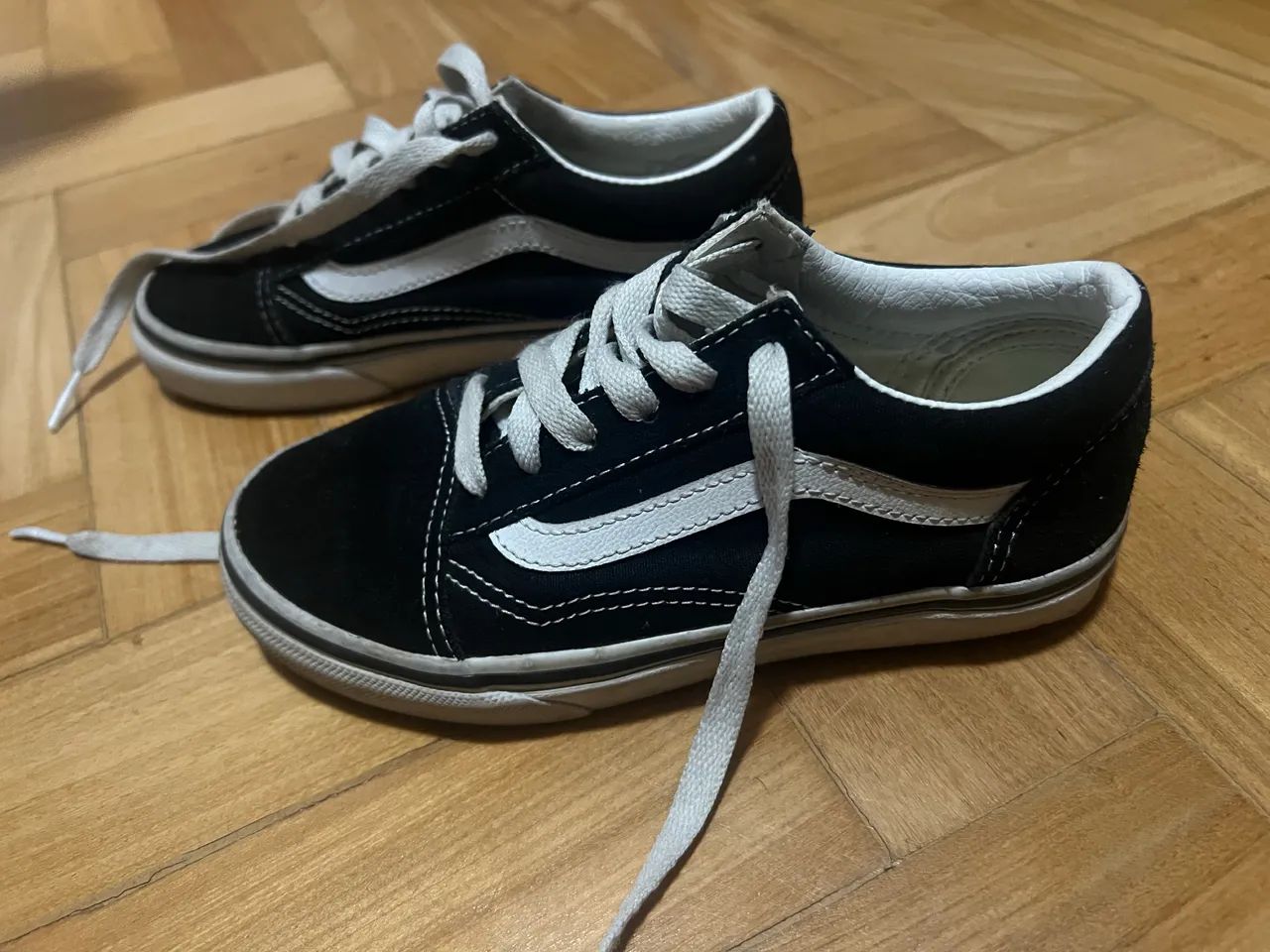 Tênis Vans preto infantil 