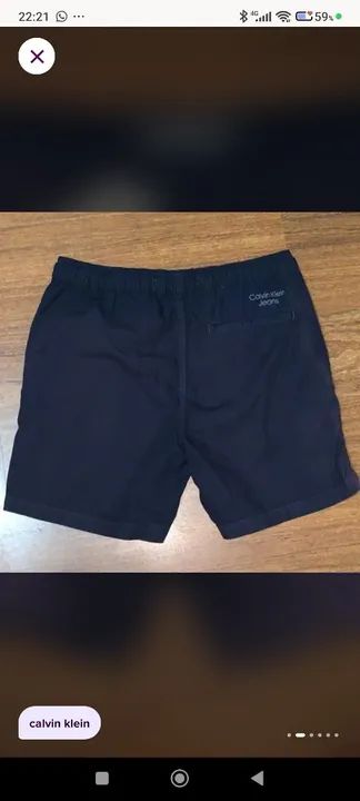 Short de Praia Calvin Klein - Foto 2