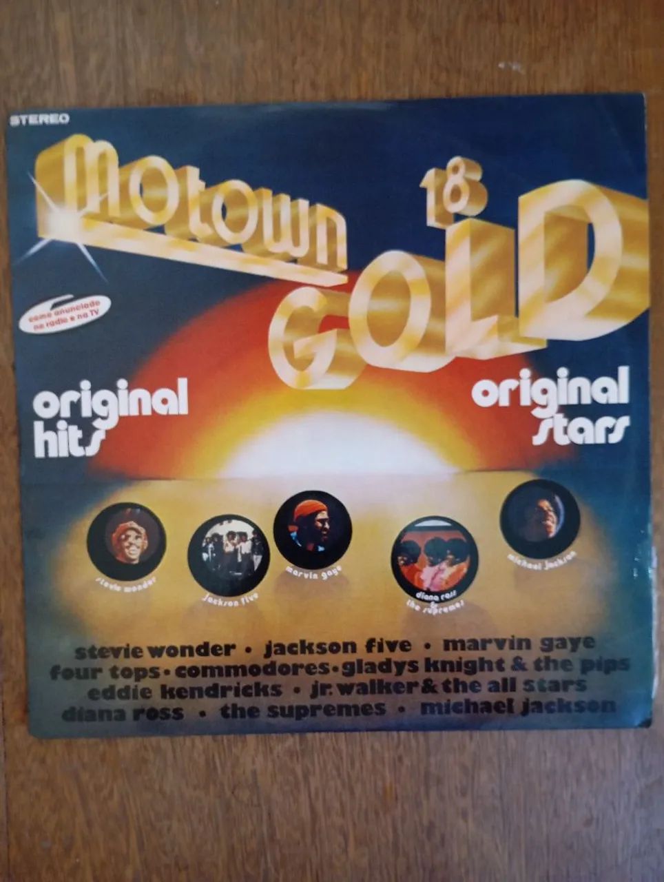 LP MOTOWN GOLD 18 - ORIGINAL HITS 