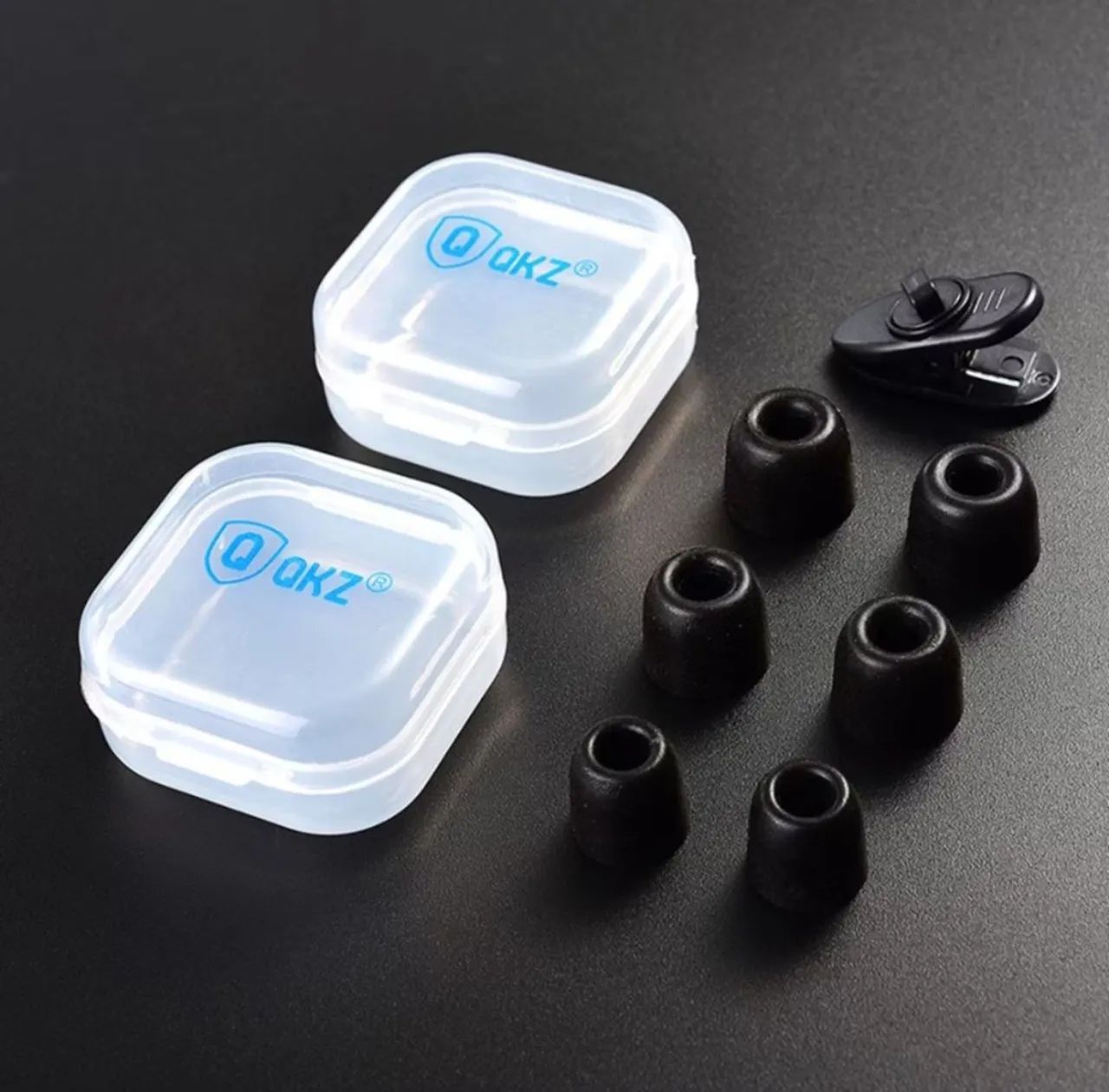 Kit  borrachas para fone de ouvido QKZ- NOVOS - Foto 2