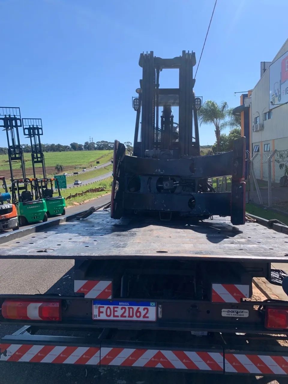 Empilhadeira Hangcha 3.5 Lítio com Clamps  - Foto 2