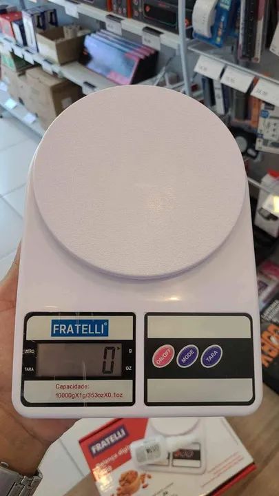 Balança de Cozinha Digital 10Kg - Loja Mega Tudo - Foto 3
