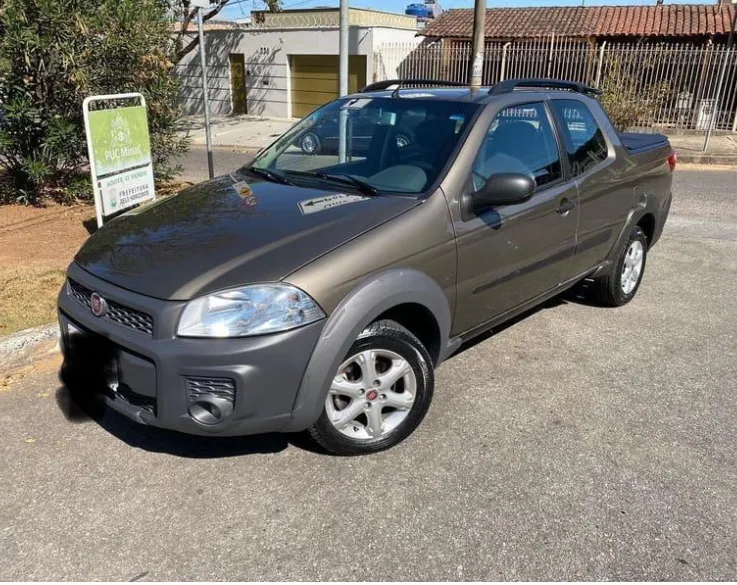 Oportunidade! Strada 1.4 working 16/17 completa ! Pouco rodada