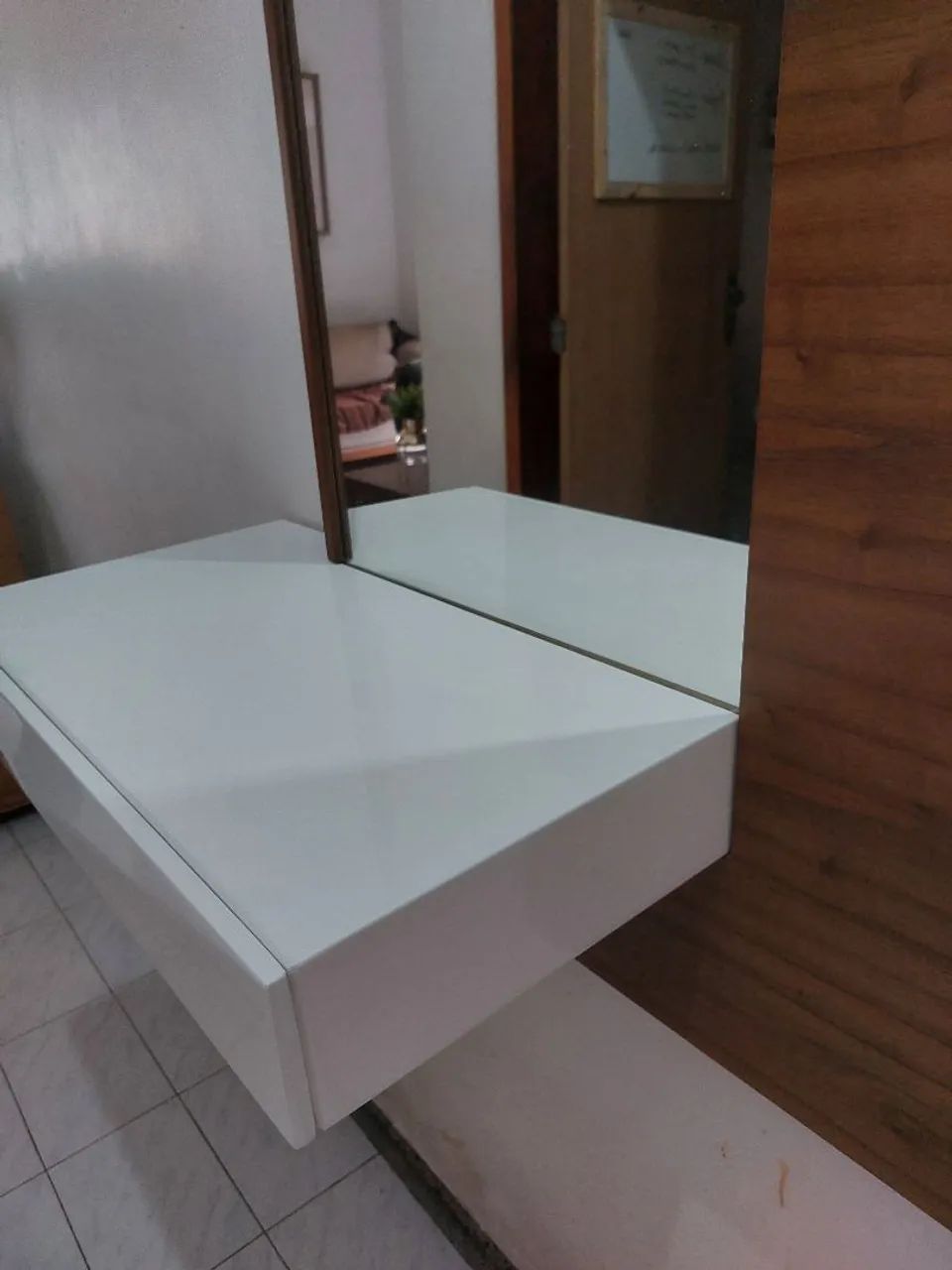 Painel conjunto de espelho e gaveta - Foto 3