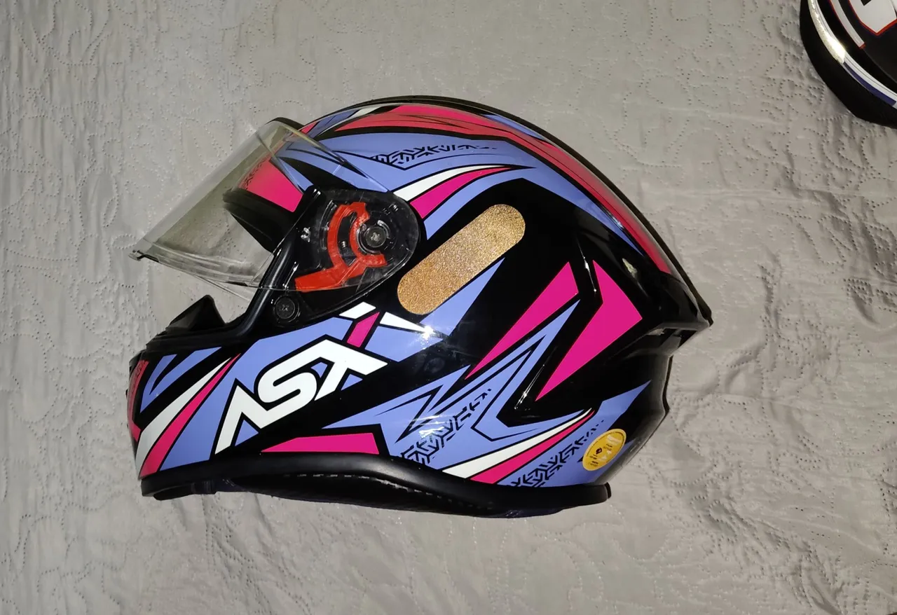 Capacete Asx Draken vector fechado NOVO