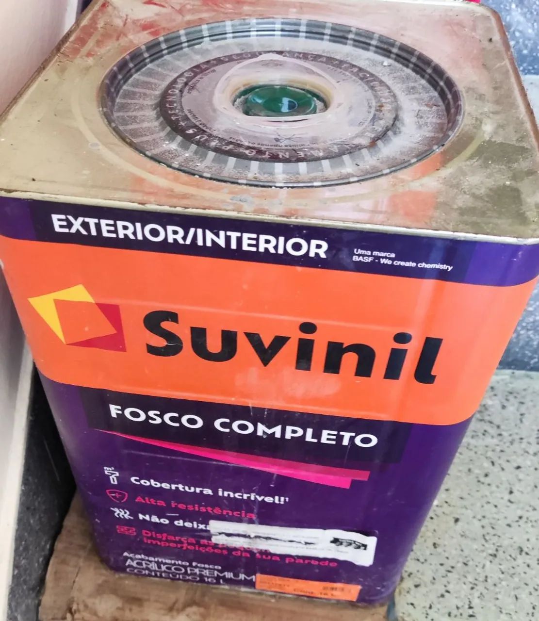 Tinta Suvinil Fosco Completo 16L - Exterior/Interior