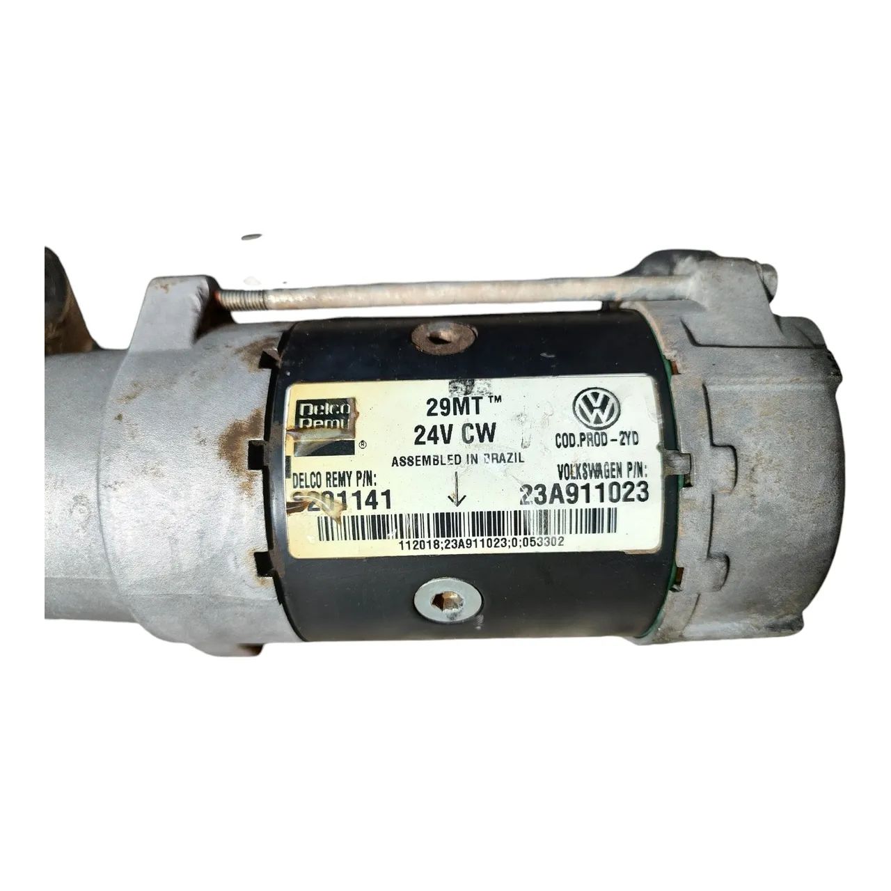 Motor De Partida Arranque 29mt 24v Caminhão Vw 11180  E1220 - Foto 5