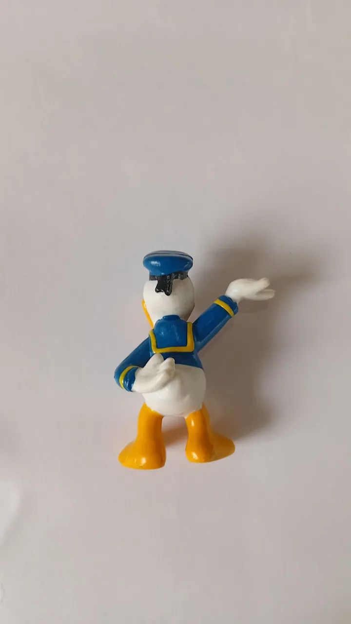 Boneco antigo Pato Donald disney brinquedo miniatura - Foto 2