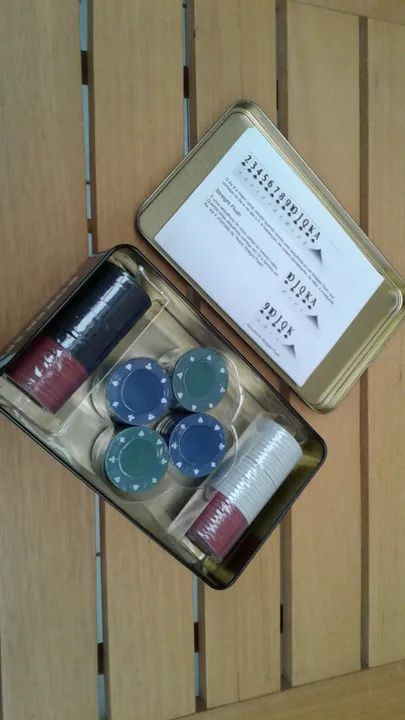 Fichas Para Poker Não Profissional  100 Fichas Onyx Games - Foto 4