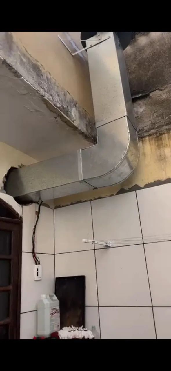 Coifa inox + exaustor e dutos - Foto 6