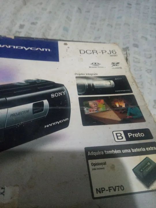 Câmera sony com projetor integrado zoom70×Filmadora Digital - Ótima qualidade de imagem! - Foto 3