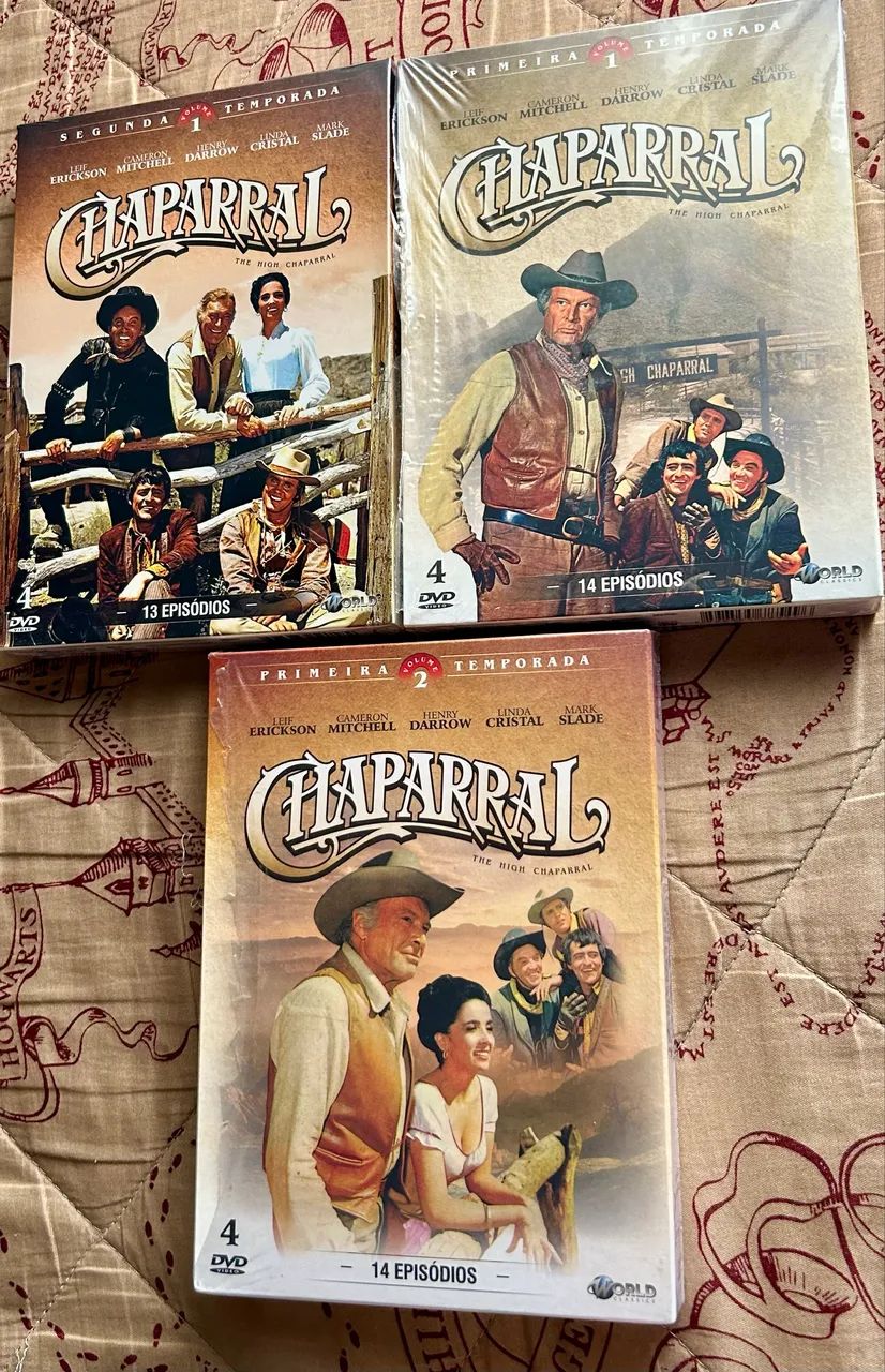 Coleção Chaparral 1ª/2ª temporada completa
