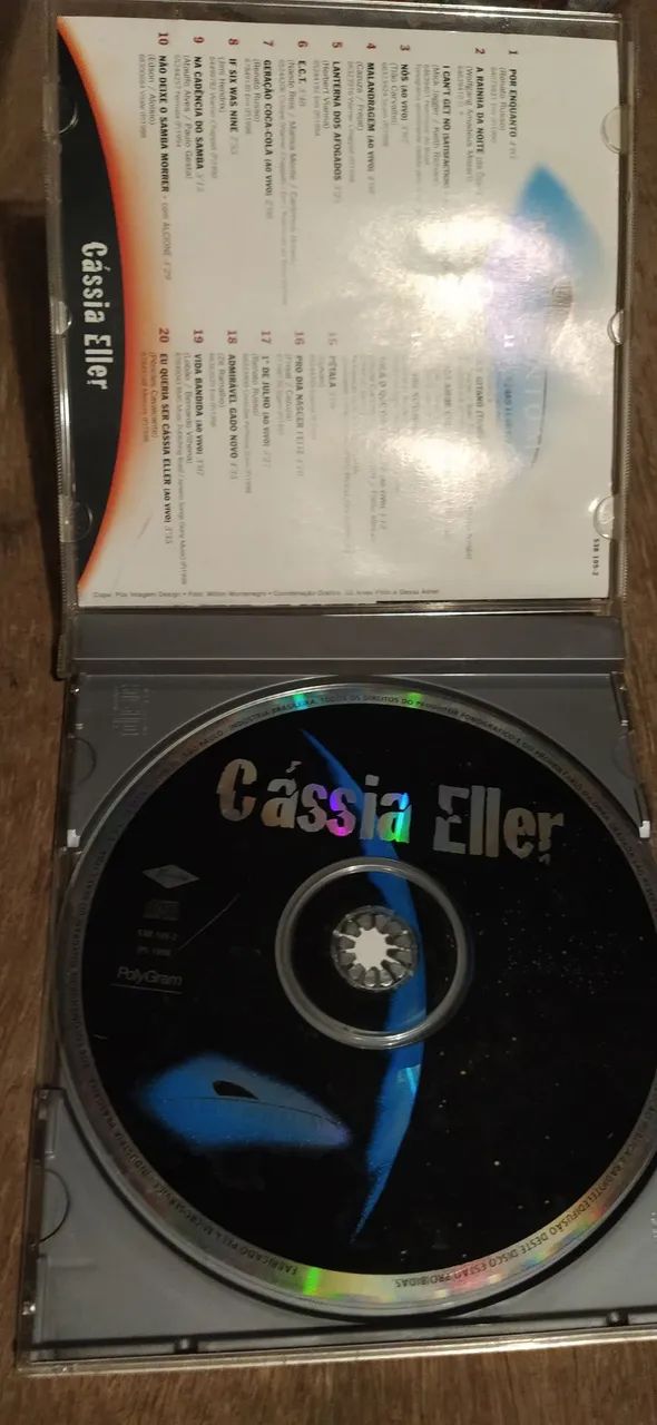 CD Cássia Eller - 20 Músicas do Século XX - Foto 2
