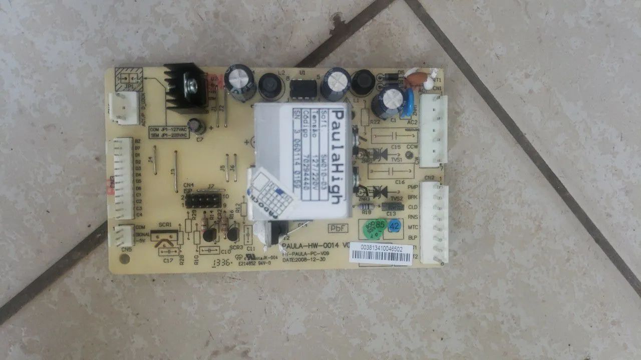 Placa de Potência LTS12 / LS12Q ORIGINAL - Bivolt Electrolux Máquina Lavar  