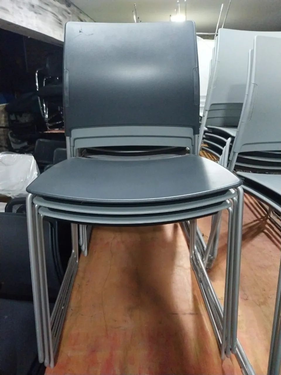 Cadeira de Escritório Modelo fixo - Cavaletti - Foto 4