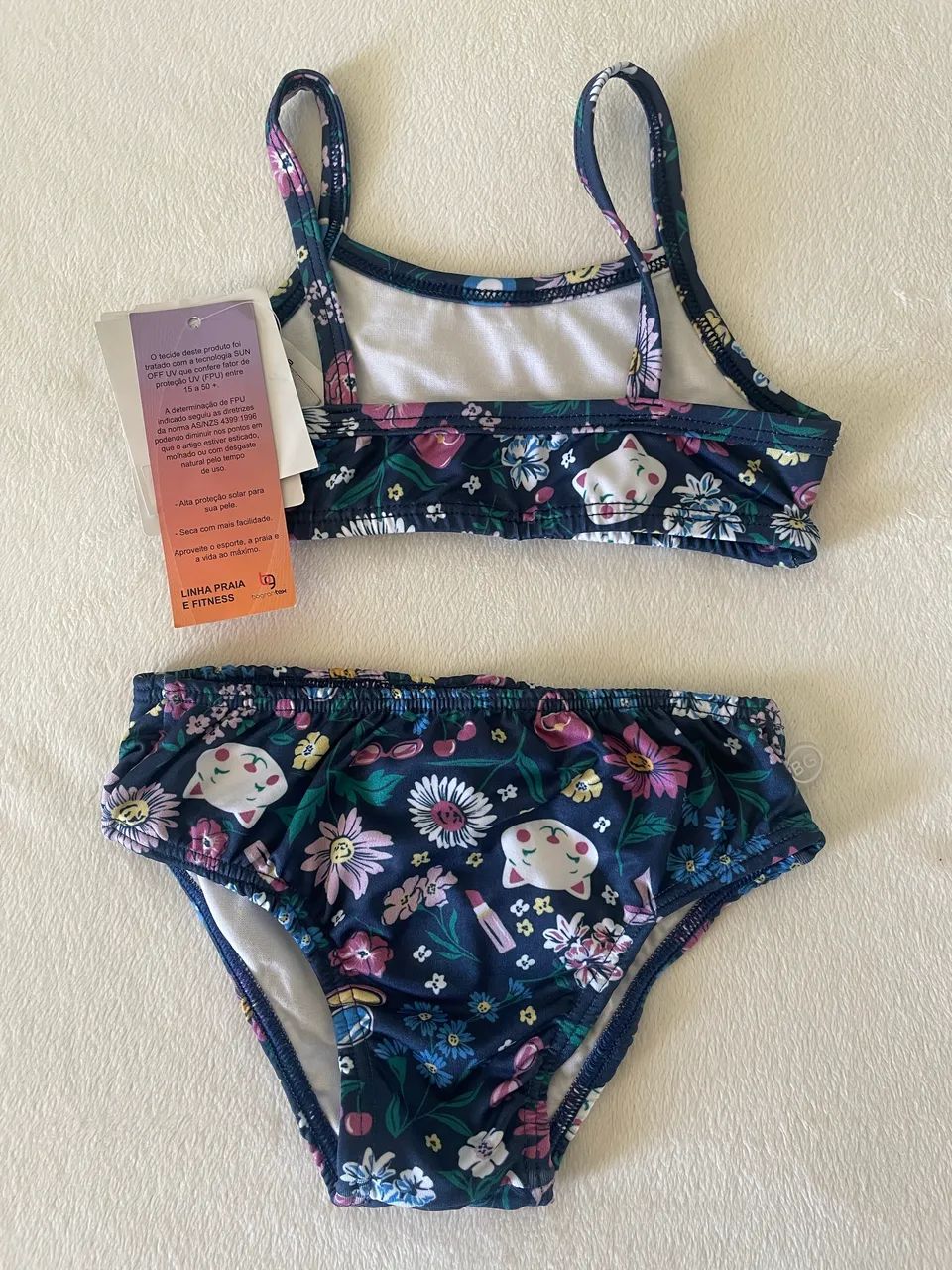 Biquíni Azul - Novo - 3 anos - Foto 2
