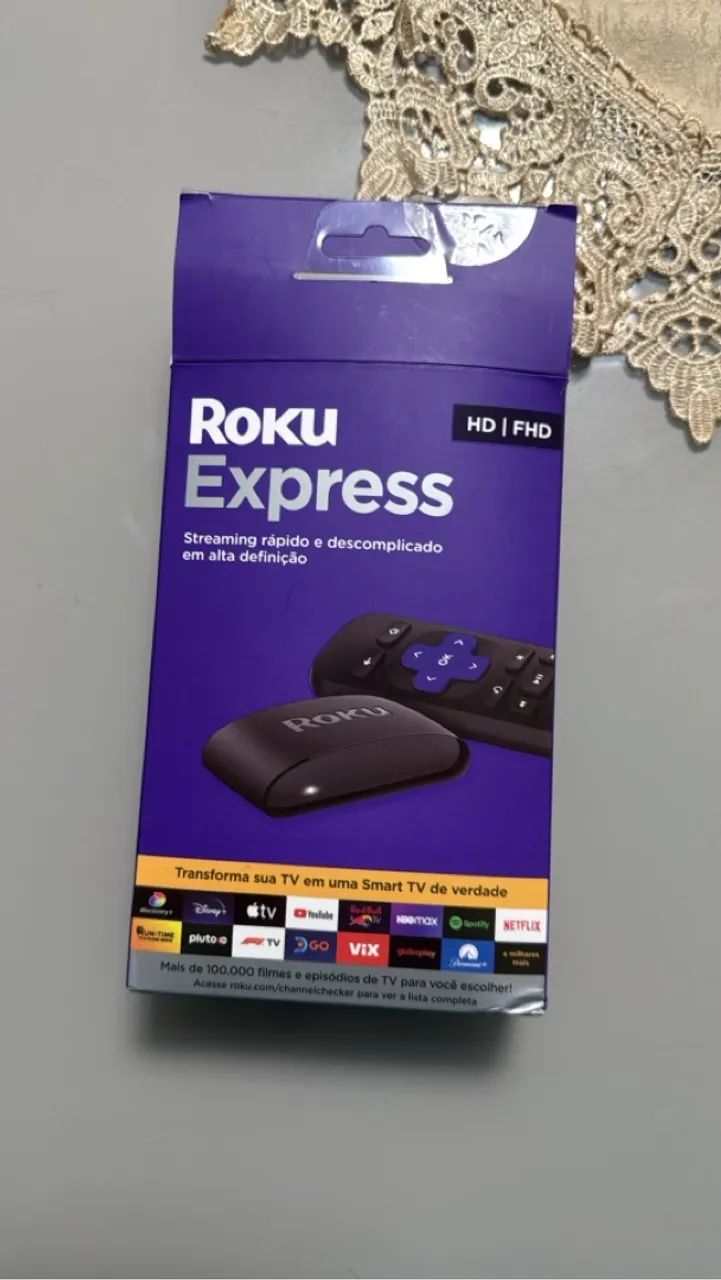 Aparelho roku express seminovo 