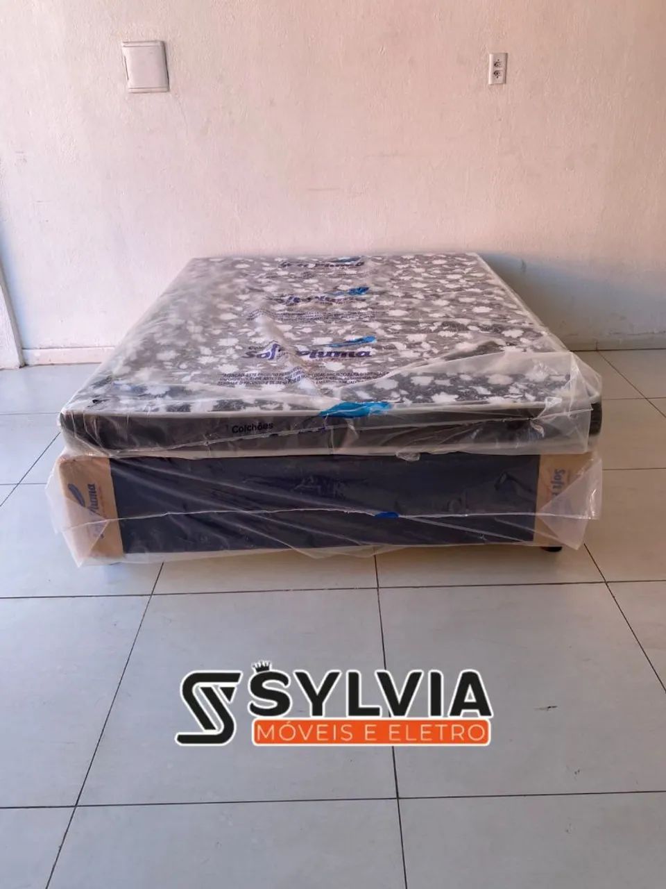 Cama casal soft pluma 12 cm