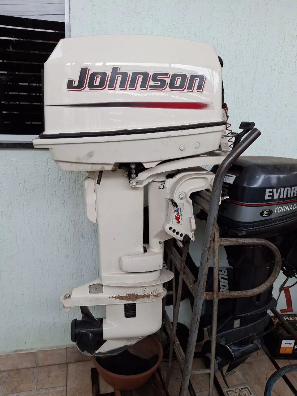 motor de poupa 25hp jhonson  - Foto 2