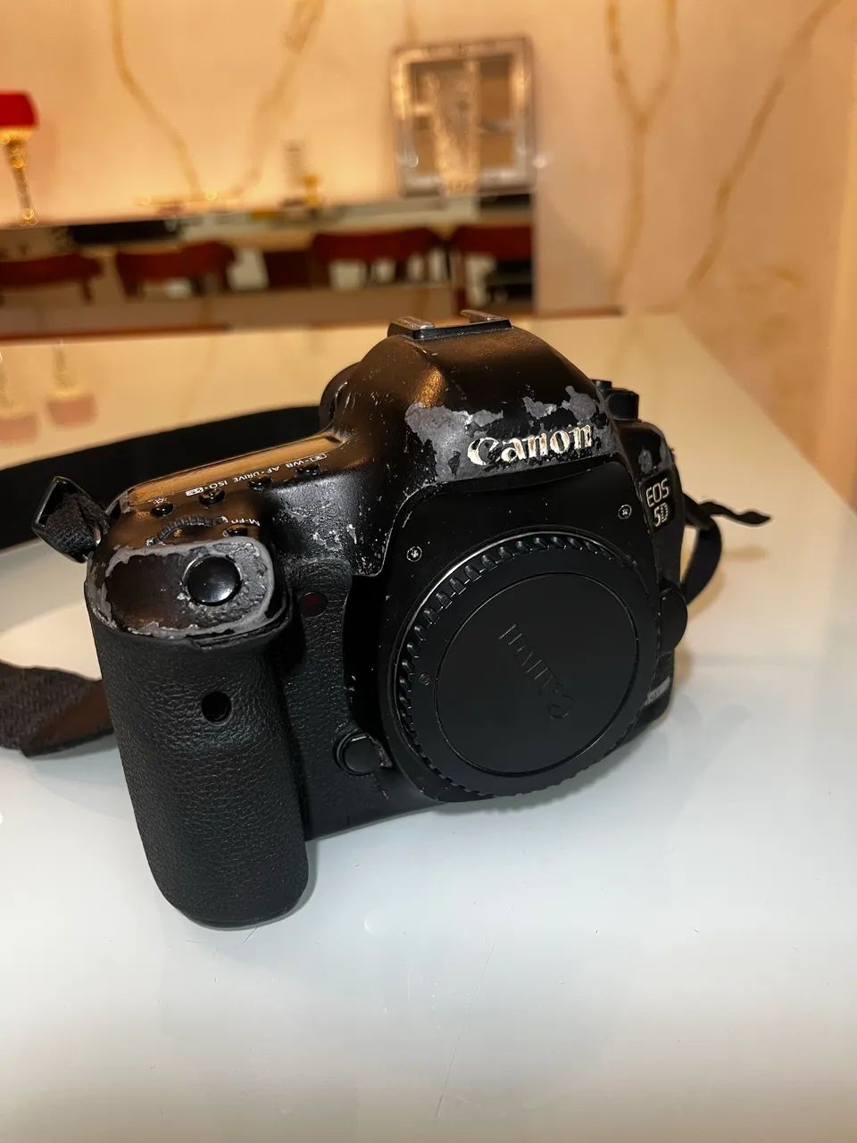 Vendo câmera profissional 5d Mark III com lente 85 1.8 - Foto 4