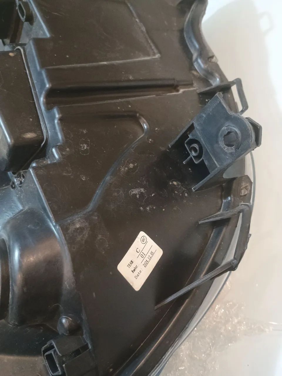 Farol polo máscara negra lado esquerdo!64175979326595122