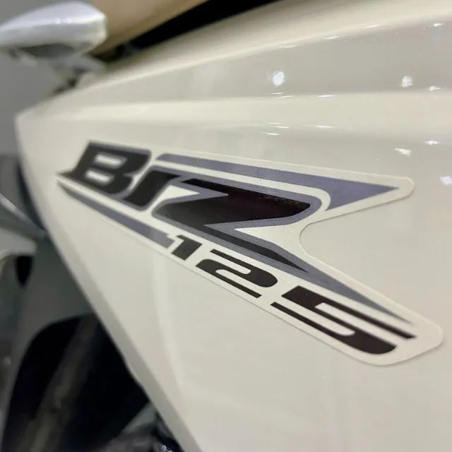 Honda Biz 125 2022 Branca com Bege - Foto 4