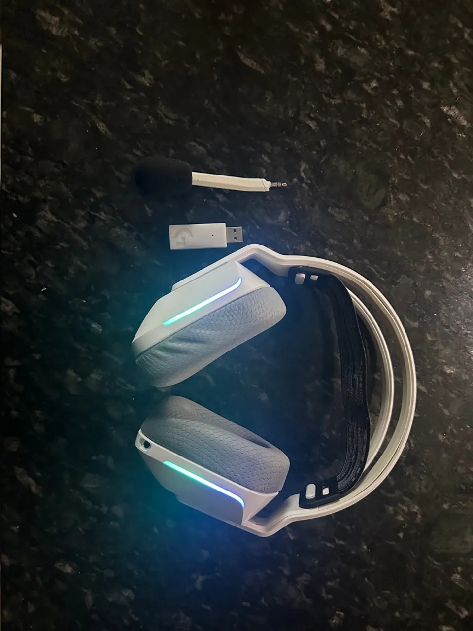 Headset Gamer Sem Fio Logitech G733 Branco