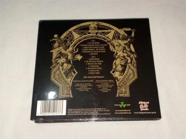 Dimmu Borgir - Puritanical Euphoric Misanthropia - Cd Nacional Triplo - Foto 2