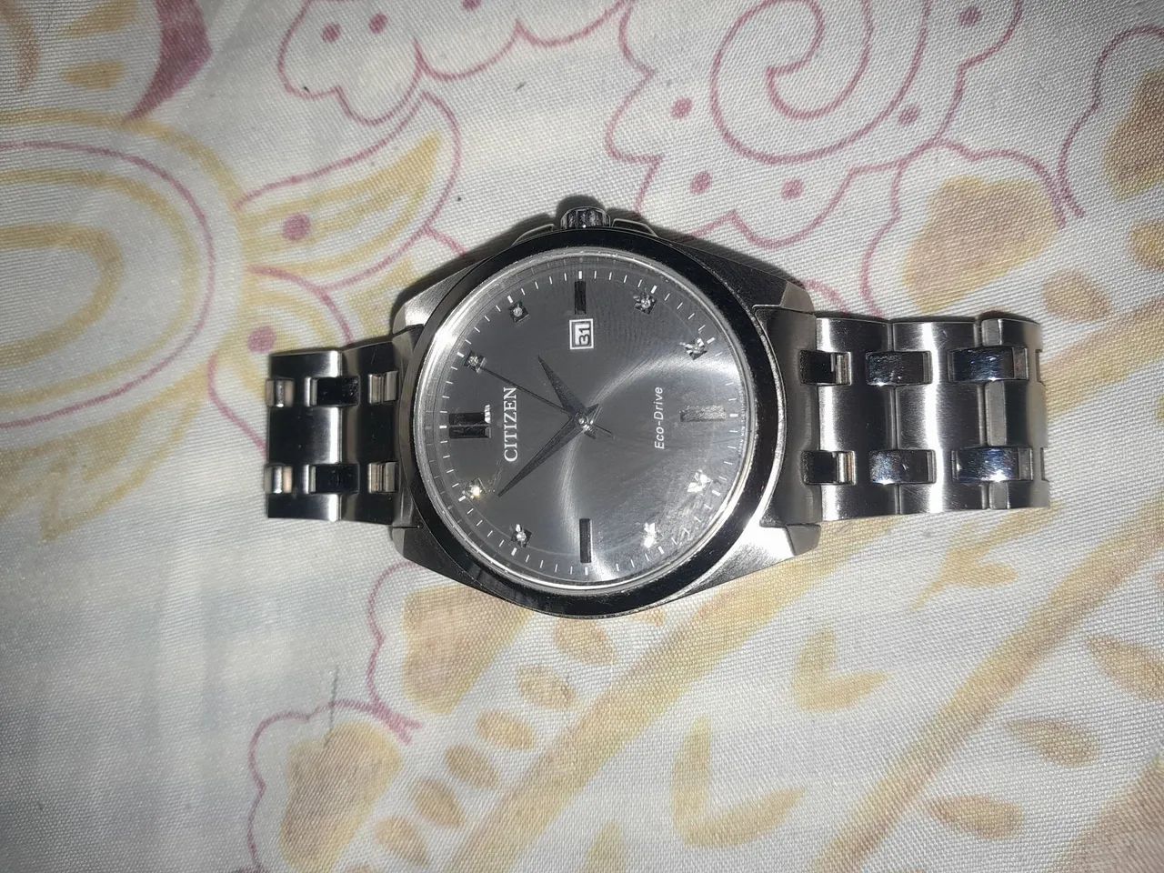Citizen Relógio masculino Eco-Drive Corso de quartzo, aço inoxidável, clássico - Foto 4