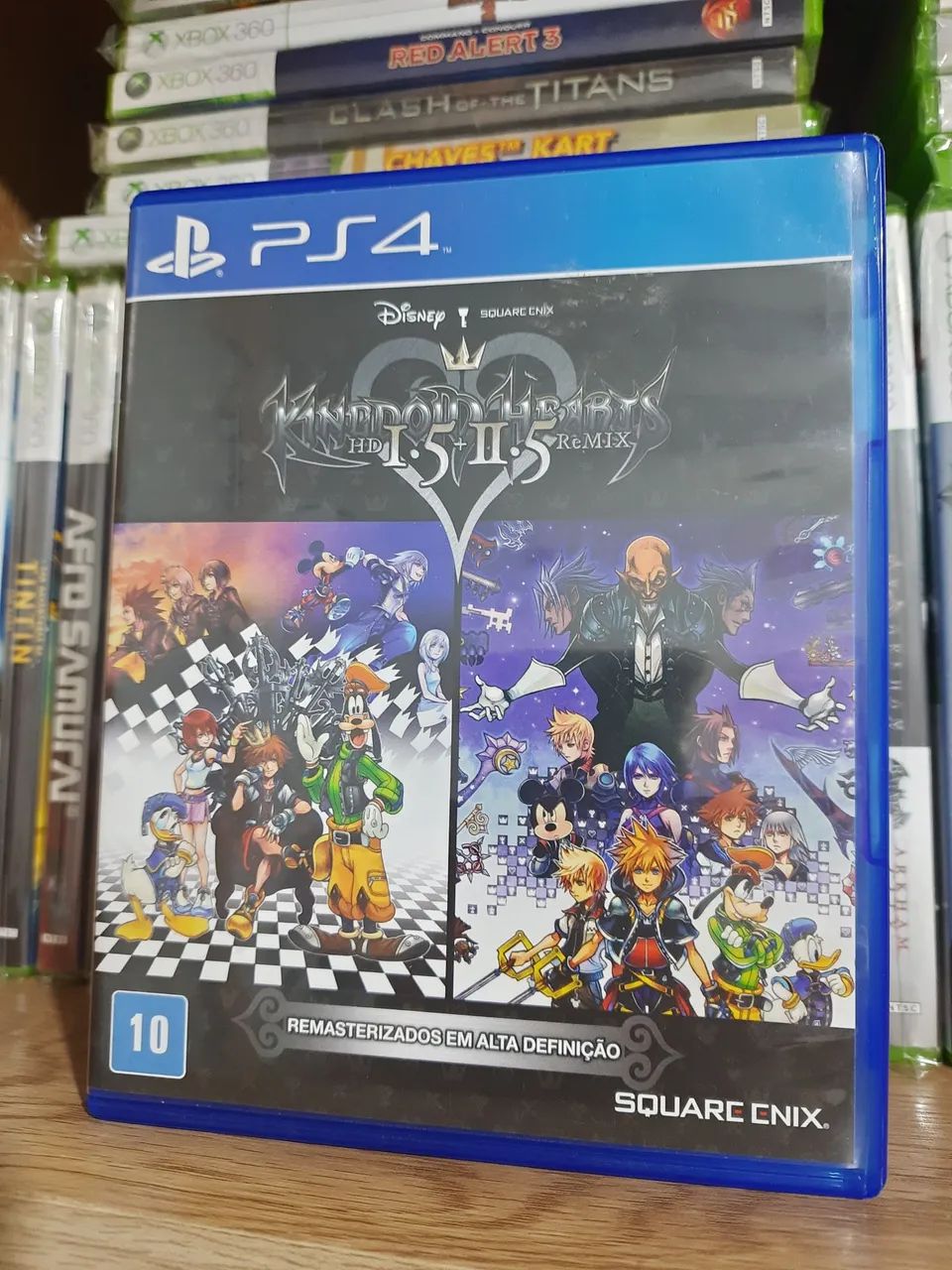 Kingdom Hearts HD 1.5+2.5 ReMIX - PS4 - Jogos de Vídeo Game