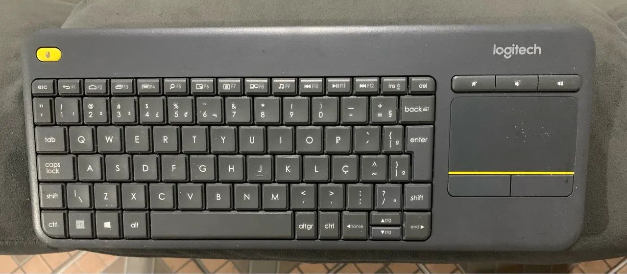 Teclado e Mouse Logitech Sem Fio