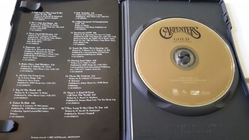 Kit 03 Dvds Abba, Bee Gees e Carpenters Originais  - Foto 2