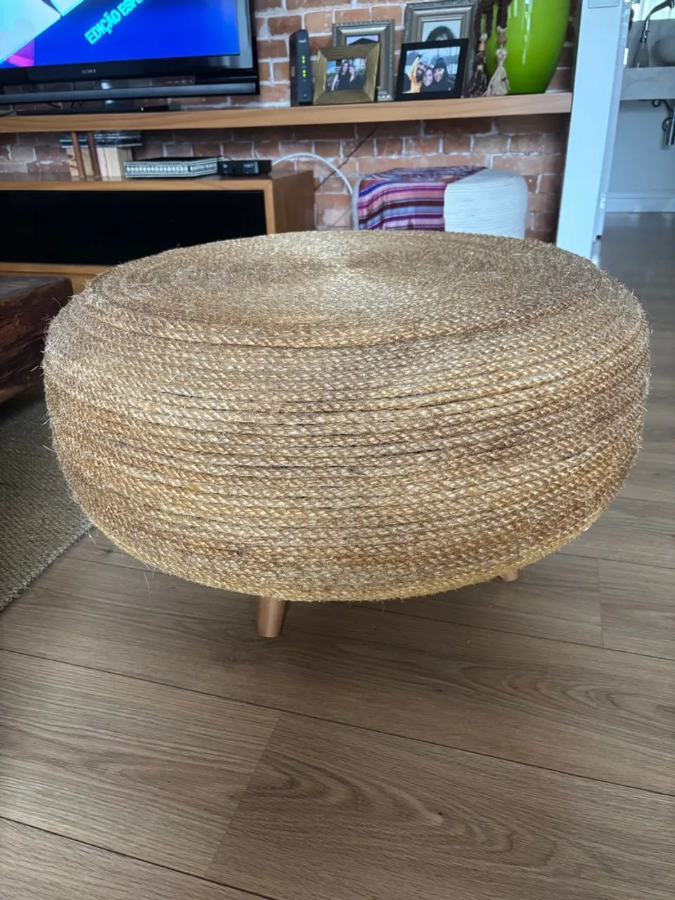 Puff de sisal  - Foto 4