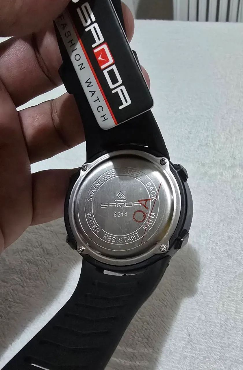 Relógio digital da SMAEL preto original  - Foto 2