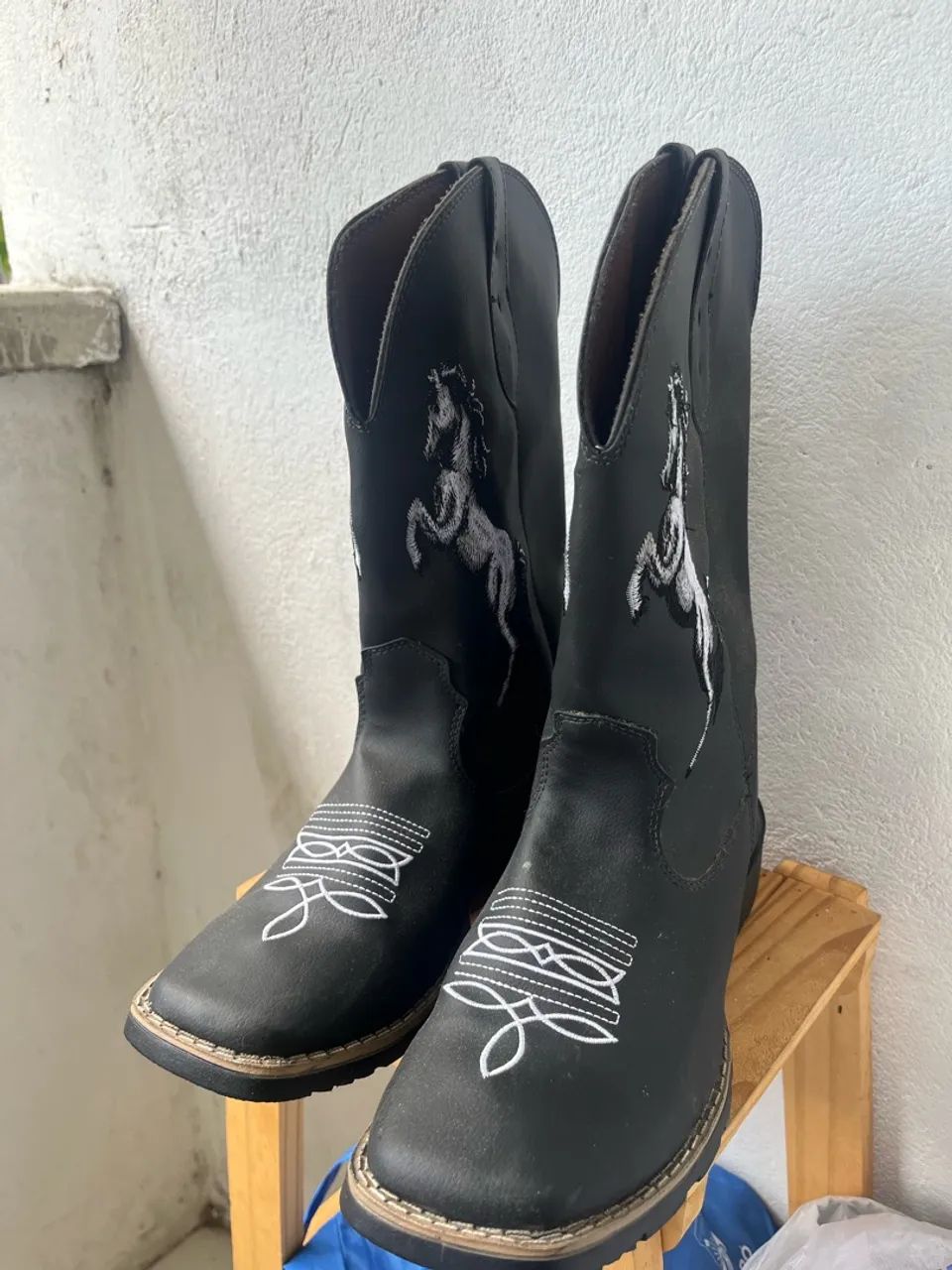 Bota texana masculina 