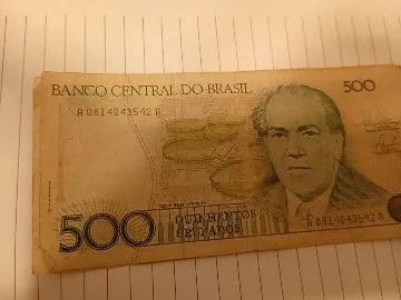 Nota 500 cruzados - Foto 2