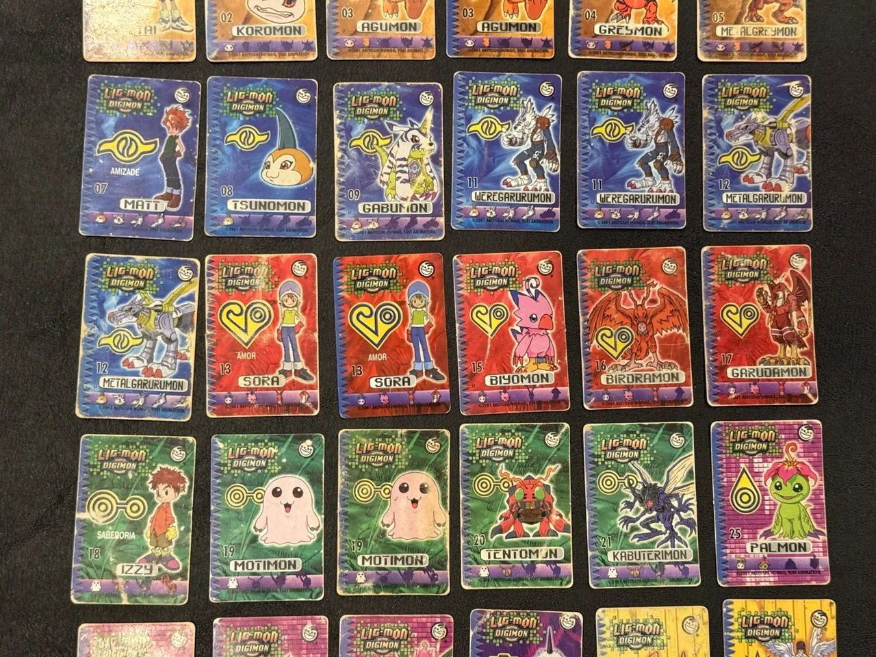 Lote Cards Digimon Ligmon! - Foto 4